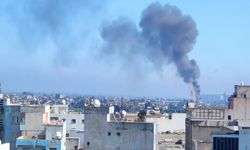 Kamışlı'dan yükselen dumanlar Nusaybin'den görüldü