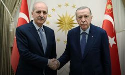 Cumhurbaşkanı Erdoğan, TBMM Başkanı Kurtulmuş'u kabul etti