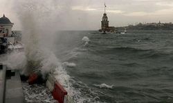 İstanbul'da fırtına etkili oluyor