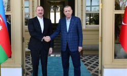 Azerbaycan Cumhurbaşkanı Aliyev ilk yurt dışı ziyareti kapsamındaTürkiye'ye geldi