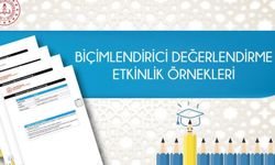 Biçimlendirici değerlendirmeye yönelik yeni etkinlik örnekleri yayımlandı