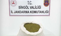 Bingöl’de 18,5 kilogram toz esrar ele geçirildi