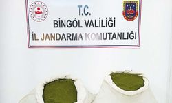 Bingöl’de, 45 kilogram toz esrar ele geçirildi