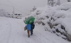 Şırnak'ta eğitime "kar" engeli