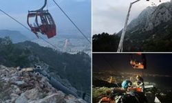 Antalya'da teleferik kazası: 1 ölü, 7 yaralı 