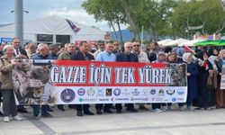 Siyonist rejiminin Gazze'ye saldırılarını protesto için Bandırma'da “Gazze için Tek Yürek” etkinliği düzenlendi