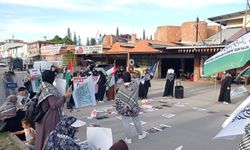 Adanalı eğitimcilerden İncirlik Üssü önünde işgalci protestosu