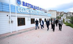 Battalgazi Belediye Başkanı Taşkın, Gelinciktepe Gençlik Merkezi’nde incelemelerde bulundu