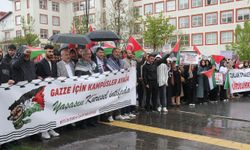 Bitlis Eren Üniversitesi'nde Gazze için kampüs intifadası başlatıldı