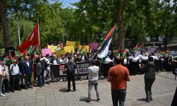 Erciyes Üniversitesi öğrencilerinden Gazze protestosu