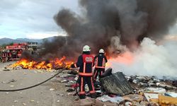 Hurdacılar sitesinde çıkan yangın korkuttu