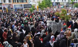 Siyonist rejimin Refah saldırısı Batman'da protesto edildi