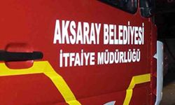 Aksaray'da kereste fabrikasında yangın