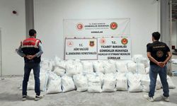 Ağrı'da 2 ton uyuşturucu madde ele geçirildi