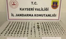 Kayseri'de çok sayıda tarihi eser ele geçirildi