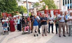 Malatya'da sağlıkçıların Gazze protestosu sürüyor