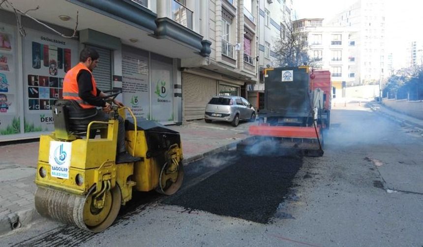 Bağcılar Geneli Cadde ve Sokaklarda Asfalt Yama İle Hız Kesici Set Yapılması 2024 İşi