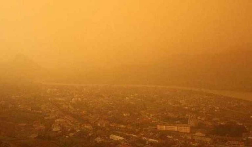 Türkiye'yi kapladı! 1 hafta boyunca çöl tozu etkili olacak